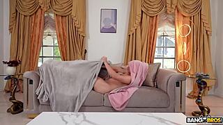 Anna Claire Clouds rides dick cowgirl to doggystyle before giant facial jizz on pretty face