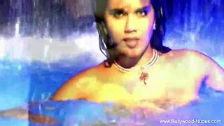 this seductive indian beauty sways her hips nude teasing erotically in softcore dance moments