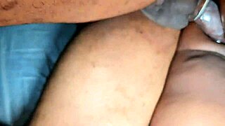 big cocked neighbor latina milf's pussy creampied hard