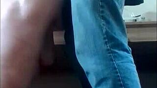 oh fuck, bent over slave takes belt submission doggystyle pounding!