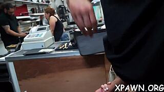 yo reality slut's gettin' fucked hard in the store backroom right now