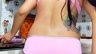 Blue's Huge Ass Swallows Massive Dildo Deep