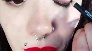 Ever wonder what dirty secrets hide behind this cute brunette's backstage neighbor fun?