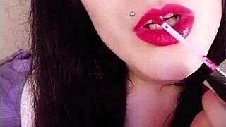 Ever wonder what dirty secrets hide behind this cute brunette's backstage neighbor fun?