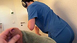 Massage Turns into Oiled Nurse Milf Deepthroat and Facial Cumshot Frenzy!