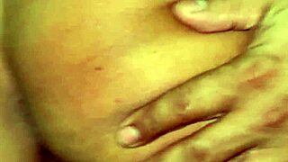 Muscular Friend Watches Game Then Fucks Hotwife Bent Over Pole Filling Tight Pussy With Cum