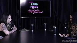 WATCH CHARLOTTYE'S HOTTEST SHEER RED MOMENTS WITH RAPHAELA SAVANAH - PART 3!