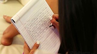 Busty Nympho Fucked Deep With Huge Dildo In 4K Lesbian Party Scissoring Orgy!