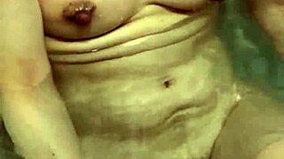 june 12 2025 wife bathes slow, i grope her nipples before sex