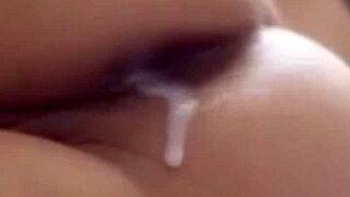 picture this young japanese teen's big ass taking cumshot after anal pounding from huge cock