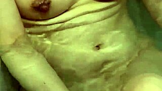 june 12 2025 wife bathes slow, i grope her nipples before sex