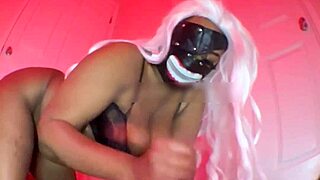horny tokyo ghoul cosplay babe fingers her wet pussy rough before squirting hard in pov