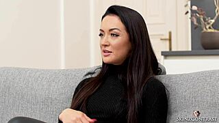 zuzu sweet's outdoor casting interview gets flirty 😏🌳