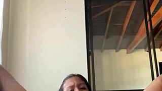 😍 horny petite latina teen masturbates juicy pussy on video call with boyfriend!