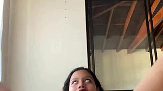 😍 horny petite latina teen masturbates juicy pussy on video call with boyfriend!