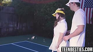 big-titted besties launch pov foursome with 69 licks and hardcore cum swallow