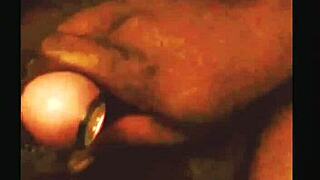 gushy pussy squirts hard from toy play drenching everything wet