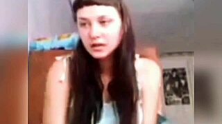 i love how my slutty teen babe jerks my cock so furiously