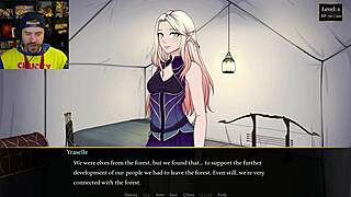 I Never Expected Elf Princess to Ride Me Cowgirl in Public Creampie