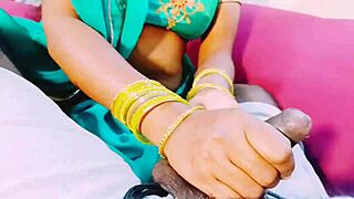 indian bhabi fucks telugu dirty talk sexy tight pussy