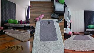 Join My Naughty Naked ASS SHAKING Workout Triple Cam!