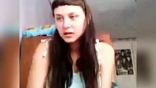 i love how my slutty teen babe jerks my cock so furiously