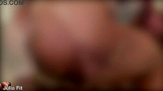 Brazilian latina hairy pussy farts during rough anal creampie fuck