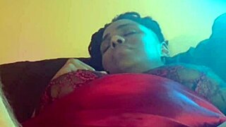 Ebony homemade pussy gets licked then slammed doggystyle