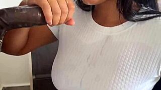 wanna see me deepthroat huge dildo till i cum amateur couple?