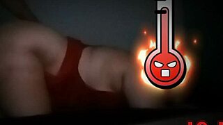 gordinha bends over ass up for her lover's thick cock in homemade brazilian cuckold fuck