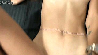 Skinny STEPSISTER caught masturbating gets HARD FUCK help