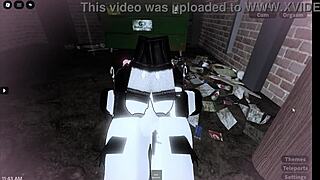 Cheating Whore Begs Homeless Dude To Pound Her Sloppy Holes Raw Right In The Alleyway!