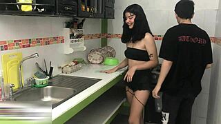 Stepbrother Slams Skinny Milf Doggystyle Creampie All House Long