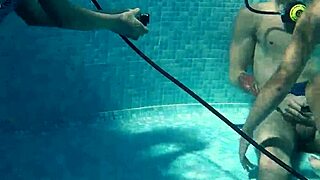 Candy And Lizzy Ravish Mike Underwater