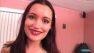 Sapphire Rae flaunts curves before taking double anal penetration group