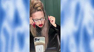 i turn you into my sissy bitch and make your wife watch you jerk in glasses femdom fantasy