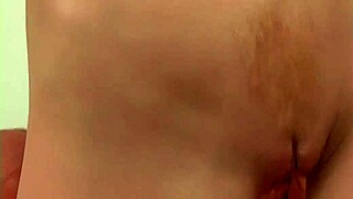 Blonde in heels endures double penetration from big cocks