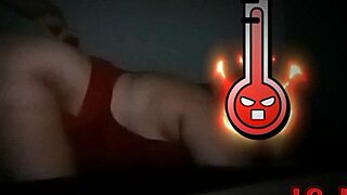 gordinha bends over ass up for her lover's thick cock in homemade brazilian cuckold fuck