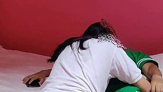 colegiala 18 virgen mexicana gets fucked first time by classmate in school uniform