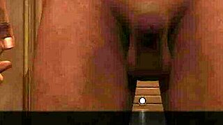 Hot shaved pussies in sauna threesome – wanna dive in now?!