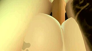 Master Devours Pet Ladyboy's Cock Then Pounds Her Tight Holes Mercilessly