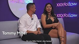 MelanyLatina Hot Wife Big Tits Ass Fucked Doggystyle By Tommy Miller