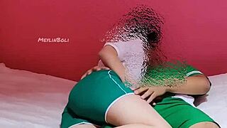 colegiala 18 virgen mexicana gets fucked first time by classmate in school uniform