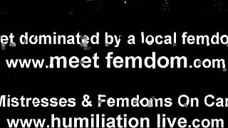 you're just a fat lard ass slave under my bdsm femdom control