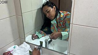 Hey, Freeuse Stepmom! Leyne Rodriguez Takes StepSon's Cock After His Masturbation Break!