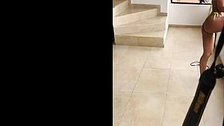 ruan cuffs pri's fat tits n grabs her wet brazilian pussy kissing wild in outdoor podcast... mmm delish!