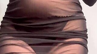 Ellie Rowyn Sways Teasingly in Sheer Dress for Devoted Eyes