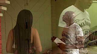 Hot Brunette Wife Cheats on Mild Cuck Hubby with Black Worker’s Dick in Home Reno