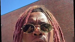 handsomedevan pounds ebony bbw granny's fat ass