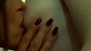 SexyMomma Milf Fingers And Licks Young Stepdaughter's Pierced Pussy